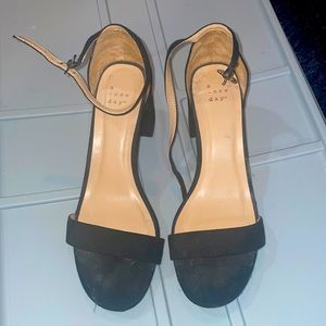 Black Sandals with heel